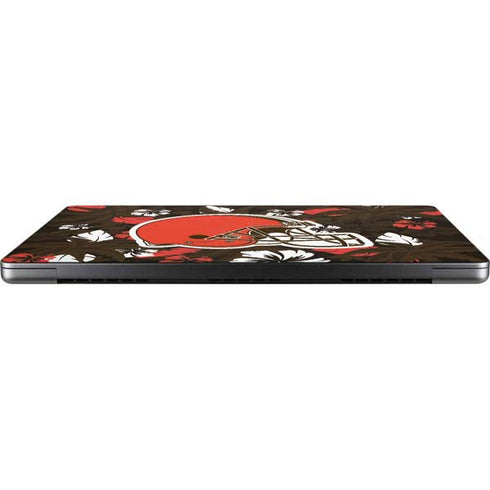 NFL Cleveland Browns Tropical Print Apple MacBook Pro 14-inch Skin
