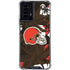 NFL Cleveland Browns Tropical Print Moto G Power 5G (2024) Clear Case