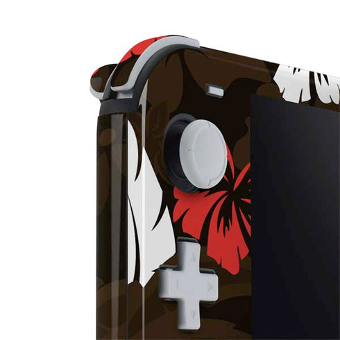 NFL Cleveland Browns Tropical Print Nintendo Switch Lite Skin