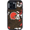 NFL Cleveland Browns Tropical Print Otterbox Defender iPhone Skin