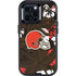 NFL Cleveland Browns Tropical Print Otterbox Defender iPhone Skin