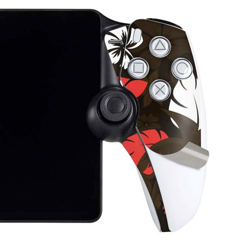 NFL Cleveland Browns Tropical Print PlayStation Portal Remote Player Skin