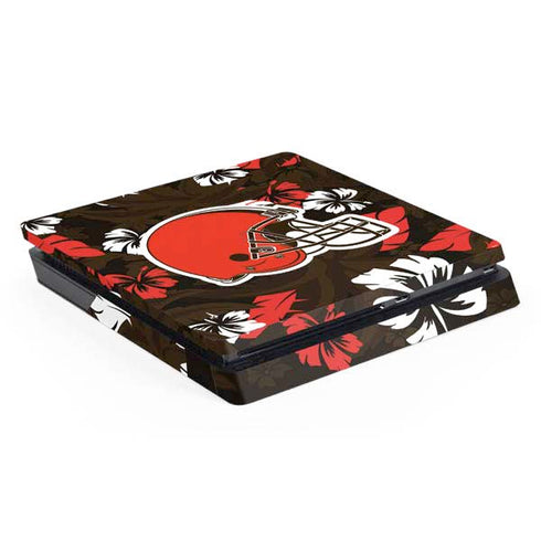 NFL Cleveland Browns Tropical Print PlayStation PS4 Skins