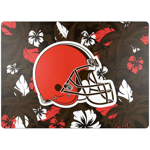 NFL Cleveland Browns Tropical Print Surface Laptop 7 15in Skin