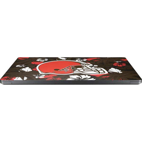 NFL Cleveland Browns Tropical Print Surface Laptop 7 15in Skin