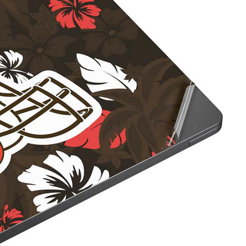 NFL Cleveland Browns Tropical Print Surface Laptop 7 15in Skin