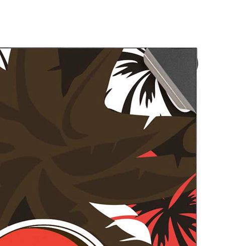 NFL Cleveland Browns Tropical Print XBox Series X Digital Edition Console Skin