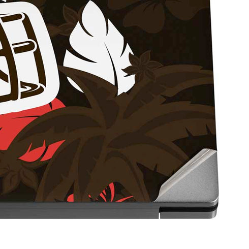 NFL Cleveland Browns Tropical Print Dell XPS Skin