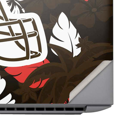NFL Cleveland Browns Tropical Print HP ZBook Fury 16 G10 Skin