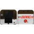 NFL Cleveland Browns White Striped Nintendo Skins