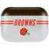 NFL Cleveland Browns White Striped Amazon Echo Buds Skin