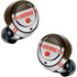 NFL Cleveland Browns White Striped Amazon Echo Buds Skin