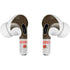 NFL Cleveland Browns White Striped Apple AirPods Pro Skin
