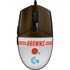 NFL Cleveland Browns White Striped G203 Prodigy RGB Wired Gaming Mouse Skin