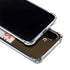 NFL Cleveland Browns White Striped Galaxy A36 5G Clear Case