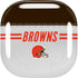 NFL Cleveland Browns White Striped Galaxy Buds Live Skin