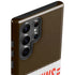 NFL Cleveland Browns White Striped Galaxy S23 Ultra Pro Case
