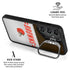 NFL Cleveland Browns White Striped Galaxy S24 FE Kickstand Case