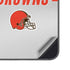 NFL Cleveland Browns White Striped Galaxy S25 Skin
