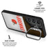 NFL Cleveland Browns White Striped Galaxy S24 Ultra Kickstand Case
