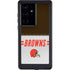 NFL Cleveland Browns White Striped Galaxy S24 Ultra Waterproof Case