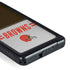 NFL Cleveland Browns White Striped Galaxy S24 Ultra Waterproof Case