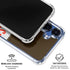 NFL Cleveland Browns White Striped Galaxy S25 Clear Case