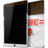 NFL Cleveland Browns White Striped iPad Skins