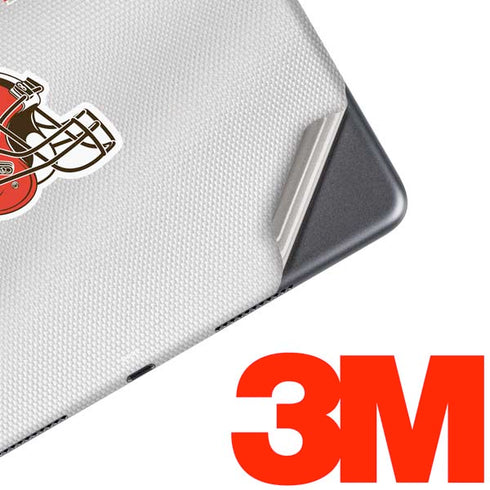 NFL Cleveland Browns White Striped iPad Skins