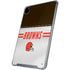 NFL Cleveland Browns White Striped iPad Cases