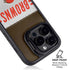 NFL Cleveland Browns White Striped iPhone 15 Pro Kickstand Case