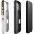 NFL Cleveland Browns White Striped iPhone 16 Impact Case