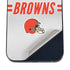 NFL Cleveland Browns White Striped iPhone 16 Skin