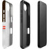 NFL Cleveland Browns White Striped iPhone 16e Impact Case