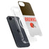 NFL Cleveland Browns White Striped iPhone 16e MagSafe Case
