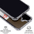 NFL Cleveland Browns White Striped iPhone 17 Clear Case