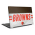 NFL Cleveland Browns White Striped Dell Latitude Skin