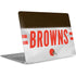 NFL Cleveland Browns White Striped Apple MacBook Air Skin