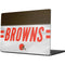 NFL Cleveland Browns White Striped Apple MacBook Pro 14-inch Skin