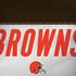 NFL Cleveland Browns White Striped MacBook Skins