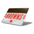 NFL Cleveland Browns White Striped Apple MacBook Pro 16-inch Skin