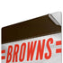 NFL Cleveland Browns White Striped Apple MacBook Pro 16-inch Skin
