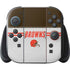 NFL Cleveland Browns White Striped Nintendo Switch 2 (2025) with Joy-Con Skin