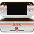 NFL Cleveland Browns White Striped Nintendo Switch Lite Skin