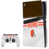 NFL Cleveland Browns White Striped PlayStation PS5 Skins