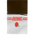 NFL Cleveland Browns White Striped PS5 Slim Digital Edition Console Skin