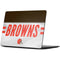 NFL Cleveland Browns White Striped Surface Laptop 7 15in Skin