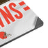 NFL Cleveland Browns White Striped Surface Laptop 7 15in Skin