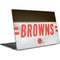 NFL Cleveland Browns White Striped Dell XPS Skin