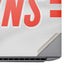 NFL Cleveland Browns White Striped HP ZBook Fury 16 G10 Skin
